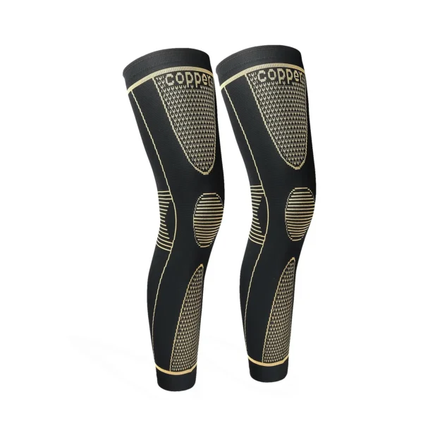 2-Pack Copper for knee Pads for Pain Relief, Arthritis Support, Ligament Injury & Meniscus Tear - Ideal for Sports & Fitness
