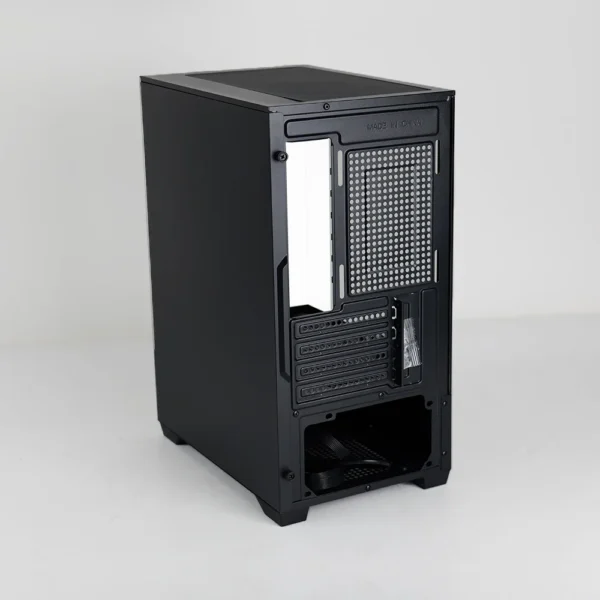 MANMU Computer Case Aluminum Micro-ATX pc Case Tempered Glass Cabinet Computer Slim pc Gaming Case - Image 5