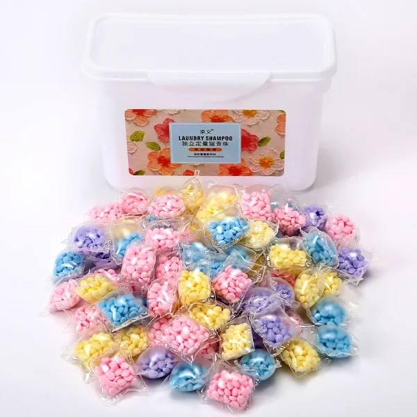 1pack Laundry Scent Beads Granule Detergent Capsule Ball for Washing Machine Soft Clothing Diffuser Perfum Scent Booster Beads - Image 3