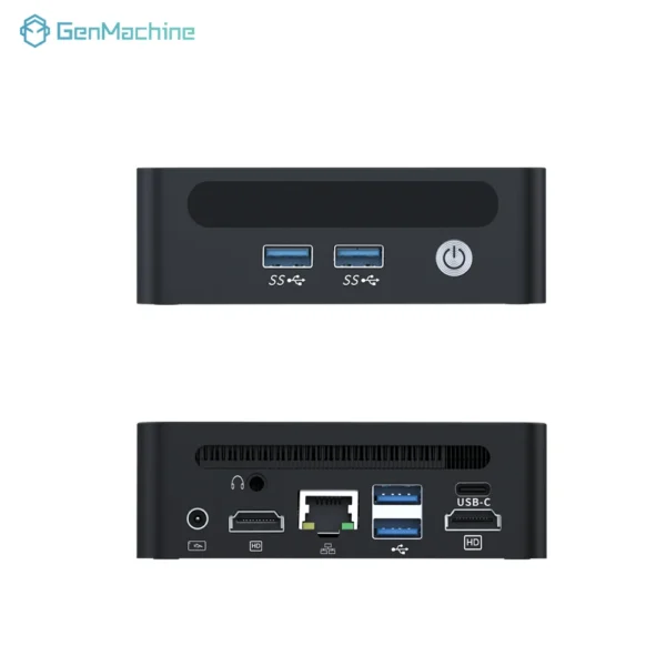 GenMachine Mini PC Ryzen 5875U 5900HX 7530U 7730U AMD GPU Win11 DDR4 RAM WiFi6 Desktops Computer mini pc diy gaming computer - Image 4