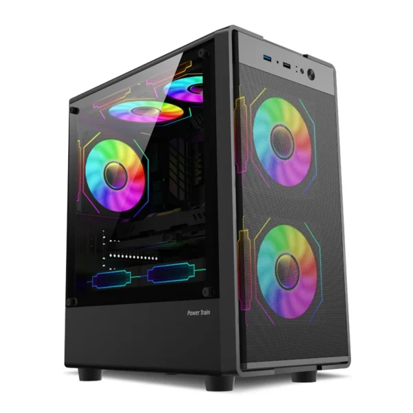 Power Train Flying Side transparent glass MATXU3 interface computer case - Image 2