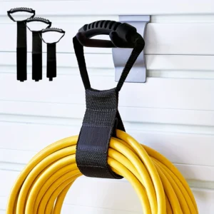 Extension Cord Storage Strap Reusable Hose Tie Straps Heavy Duty Storage Straps For Garden Hoses Pool Hose Garage Wall Hose
