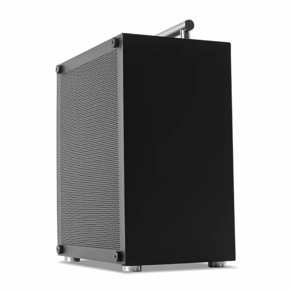 METALFISH T40 Mini ITX Black Case 7L Gaming Computer Chassis Compact transparent PC Support SFX PSU/70mm Cooler/206mm GPU - Image 3