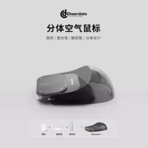 CheerTok Cheerdots 2 Wireless Bluetooth Mouse Split Mouse 3-In-1 Air Portable Mouse ChatGPT Enable Custom Lightweight Speech Pen
