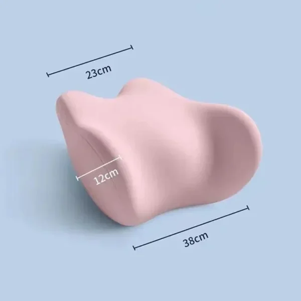 Memory Foam Lumbar Pillow for Sleep Relieves Lumbar Protrusion Back Pain Orthopedic Support Cushion for Bed Office Side Sleepers - Image 5