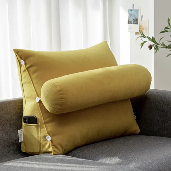 Sofa cushion, simple triangular cushion, pillow, living room backrest - Image 6