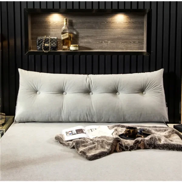 Removable Headboard Pillow Triangle Cushion Backrest Daybed Comfort Rest Waist Cushion Wedge Sleeping Pillow Bedroom Pillows - Image 5