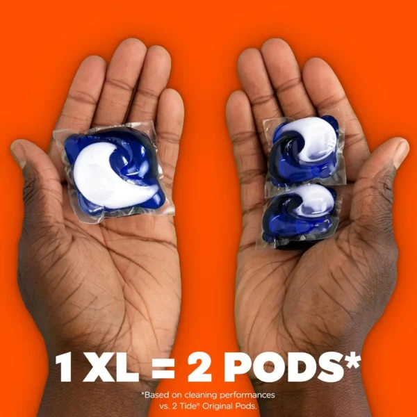 Power PODs 2-in-1 Laundry Detergent Pods with Downy Soft Boosters, Lasting Freshness with April Fresh Scent, 18/45/63 Count - Image 6