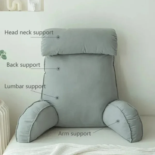 Headboard Pillow Reading Large Bolster Backrest Positioning Support Body Wedge Sleeping Pillow for Bed Headboar Home Accessories - Image 5