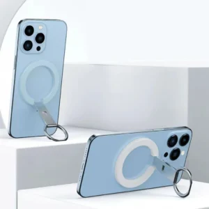 KAPUDA Magnetic Phone Grip Stand 360 Degree Rotating Portable Lazy Anti-drop Desktop Stand Foldable Mobile Phone Universal