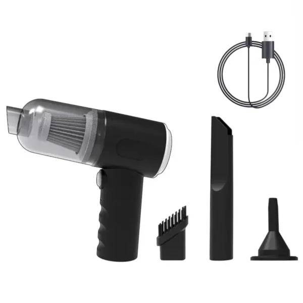 9000Pa Wireless Car Vacuum Cleaner USB Charging 1200mAh Portable Cleaning Appliance Mini Wet and Dry Vacuum Cleaner Household - Image 6