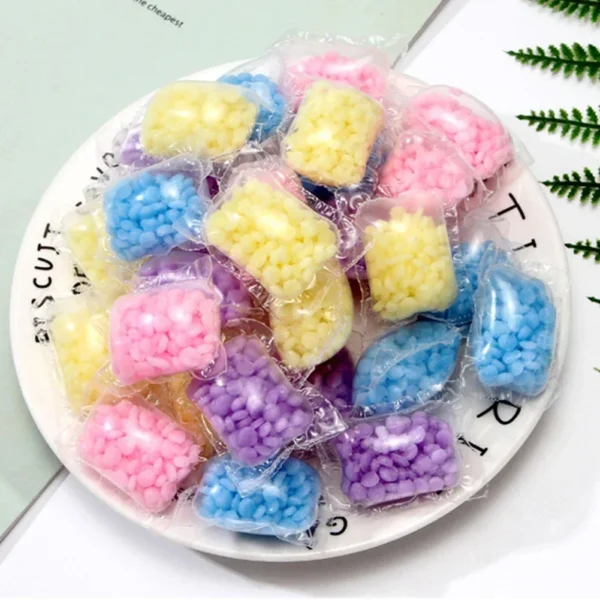 100PCS Laundry Fragrance Beads Granule Water Soluble Softener Pods Laundry Scent Booster Aroma Boosting Clothes Aromatherapy - Image 4