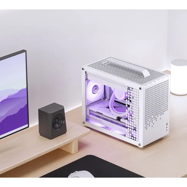 JONSBO Z20 MATX ATX PC Case Chassis 20L Detachable Handle Case 163mm Air-Cooled Graphics Card Type-C Desktop Small Space 컴퓨터 케이스 - Image 3