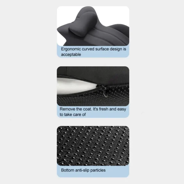 1Pc Couples Pillow for Intimacy Couples Butt Cushion Memory Foam Wedge Pillow Supports Multiple Postures Leg Cushion for Bed Use - Image 5