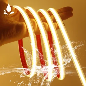 Led Strip Lights 220V High Bright 240LED COB Led Light IP65 Waterproof Adhesive Flexible Ribbon for Room Outdoor Garden Lighting