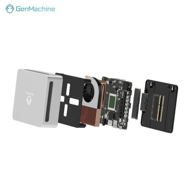 GenMachine Mini PC 5980HX Windows 11 Ryzen DDR4 Max 64GB 3.3GHz Up to 4.8GHz WIFI6 Mini Diy Gaming Computer PC Gamer Gaming - Image 5