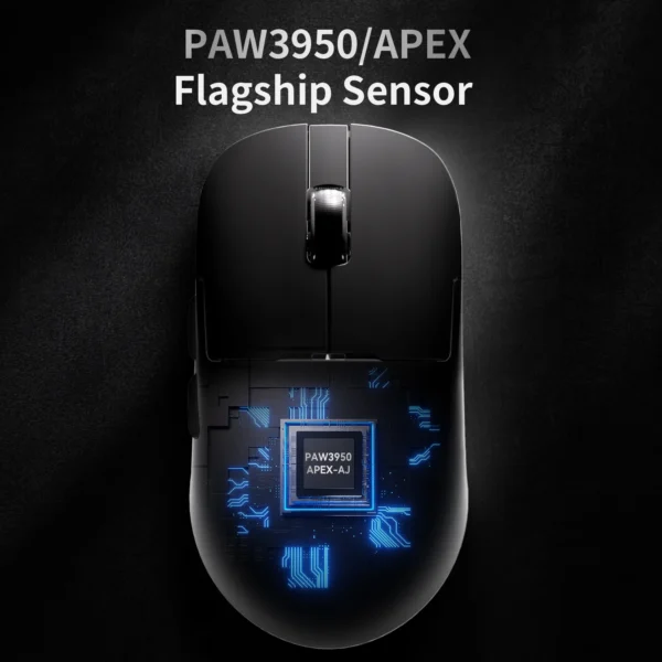 AJAZZ AJ159 AJ159P APEX 2.4G USB Wireless Mouse Bluetooth 2.4G Gaming Mouse 26000 DPI Mice for Gamer Mouse PC Laptop - Image 3