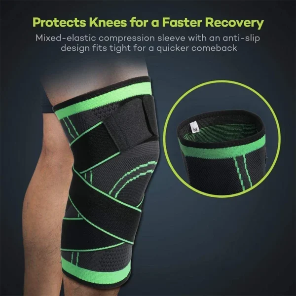 1 Pcs Summer New Knee Pads Braces Sports Support Kneepad Men Women for Arthritis Joints Protector Fitness Compression Sleeve - Image 3