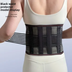 Back Braces for Lower Back Pain Relief with 5 Stays Breathable Back Support Belt for Men/Women Anti-skid Lumbar Support Belt
