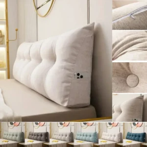 Headboard Pillow Triangle Cushion Backrest Pain Relief Sofa Waist Cushion Wedge Sleeping Pillow for Decorative Pillows for Bed