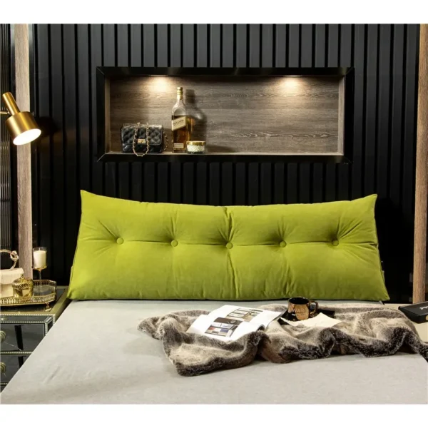 Removable Headboard Pillow Triangle Cushion Backrest Daybed Comfort Rest Waist Cushion Wedge Sleeping Pillow Bedroom Pillows - Image 6