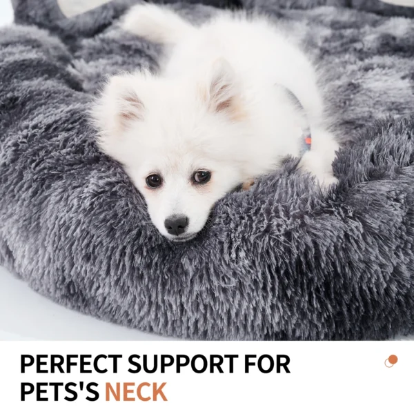 Cozy Comfy Pet Dog Bed Paw Shape Warm Dog Bed Cushion for Your Furry Friend Fluffy Dog Bed Cat Mat Deep Sleeping Warm Thickened - Image 3