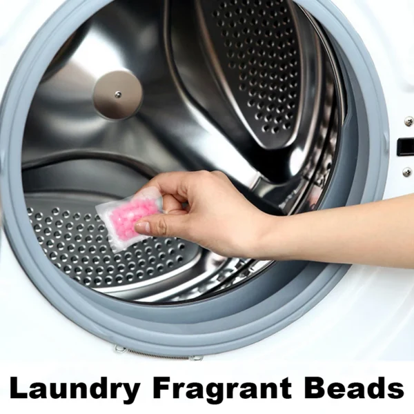 100Pcs Fragrance Booster Beads Anti Static Laundry Scent Booster Beads Lasting Household Cleaning Tools - Image 4