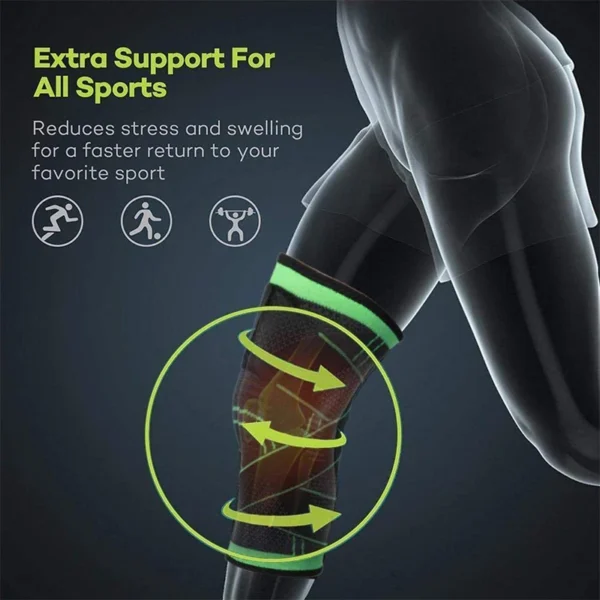 1 Pcs Summer New Knee Pads Braces Sports Support Kneepad Men Women for Arthritis Joints Protector Fitness Compression Sleeve - Image 4