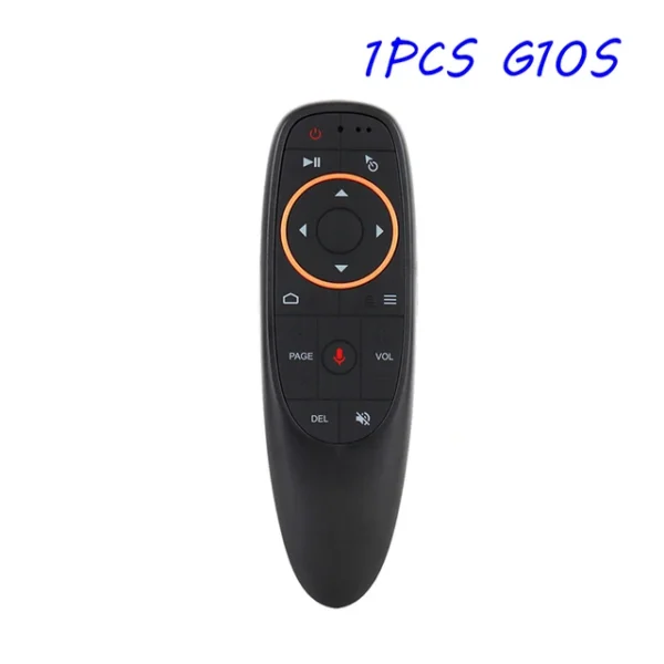 Wholesales G10S G10SPro G10SPRO BT Voice Remote Control Wireless Air Mouse With Gyro Sensing Mini Backlit For Android TV Box - Image 4