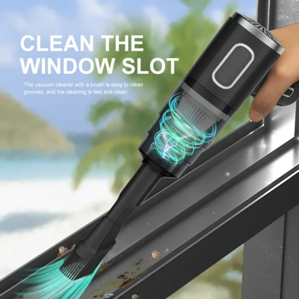 ABS Car Vacuum Cleaner Portable Powerful Wireless Vacuum Cleaner Home Carpet Cleaner Home Appliance Mini Cleaning Machine - Image 5