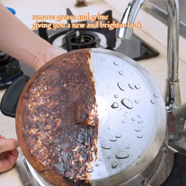 Pan Bottom Cleaning Decontamination Agent Kitchen Blackening Scale Remover Home Polishing Oven Oil Stain Ware Cooktop Spray - Image 2