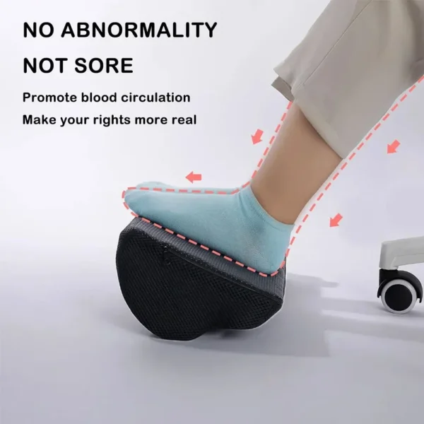 Comfort Foot Rest Under Desk All-Day Pain Relief & Leg Support Stool Under Desk Foot Rest Ergonomic for Home Office Work, Gaming - Image 3