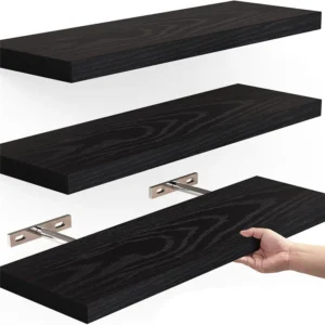 A69efloating Shelves For Wall,16In Wood Wall Shelf For Room Decor/Storage/Display,For Bedroom,Bathroom,Living Room,Kitchen