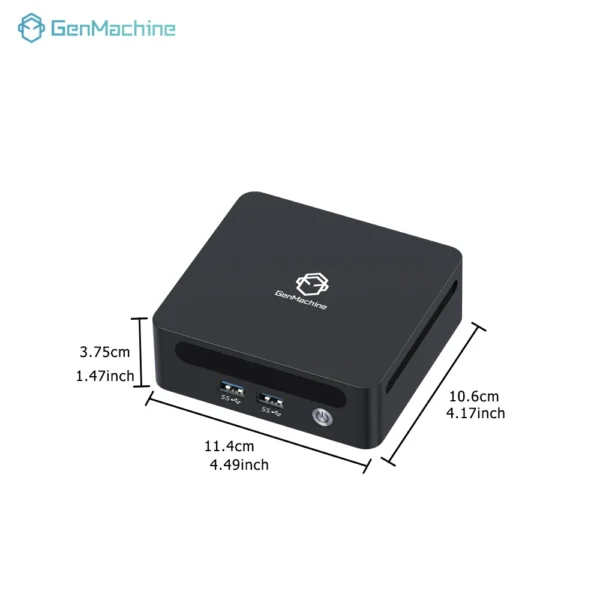 GenMachine Mini PC Ryzen 5875U 5900HX 7530U 7730U AMD GPU Win11 DDR4 RAM WiFi6 Desktops Computer mini pc diy gaming computer - Image 3