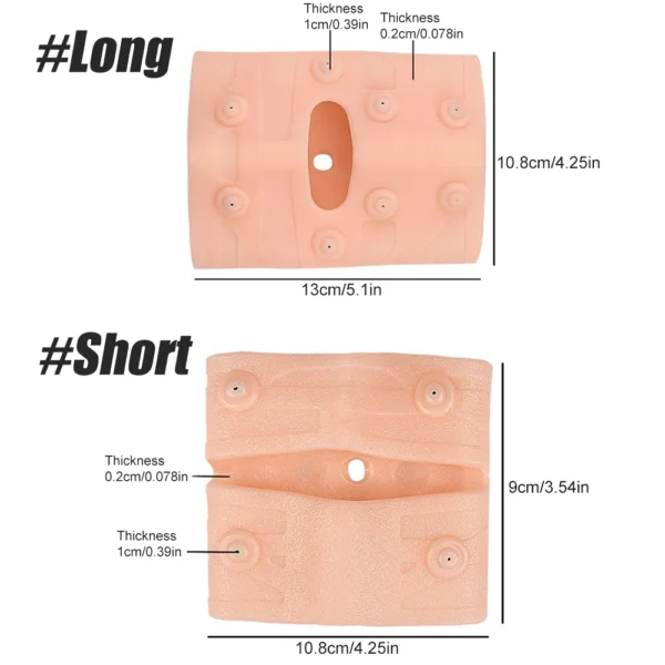 1PC Magnetic Knee Brace,Silicone Knee Compression Sleeve Support Brace,Waterproof Patella Knee Pad Protectors for Sport Meniscus - Image 2