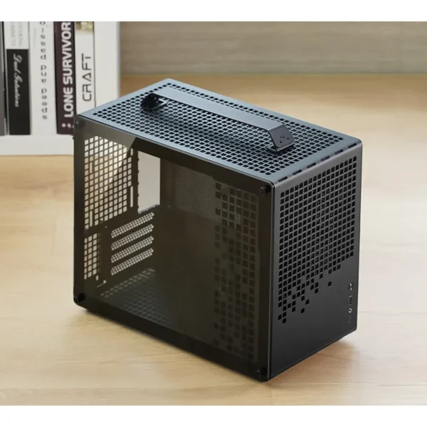 JONSBO Z20 MATX ATX PC Case Chassis 20L Detachable Handle Case 163mm Air-Cooled Graphics Card Type-C Desktop Small Space 컴퓨터 케이스 - Image 4