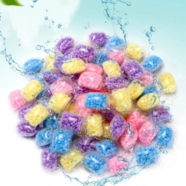 100PCS Laundry Fragrance Beads Granule Water Soluble Softener Pods Laundry Scent Booster Aroma Boosting Clothes Aromatherapy - Image 5
