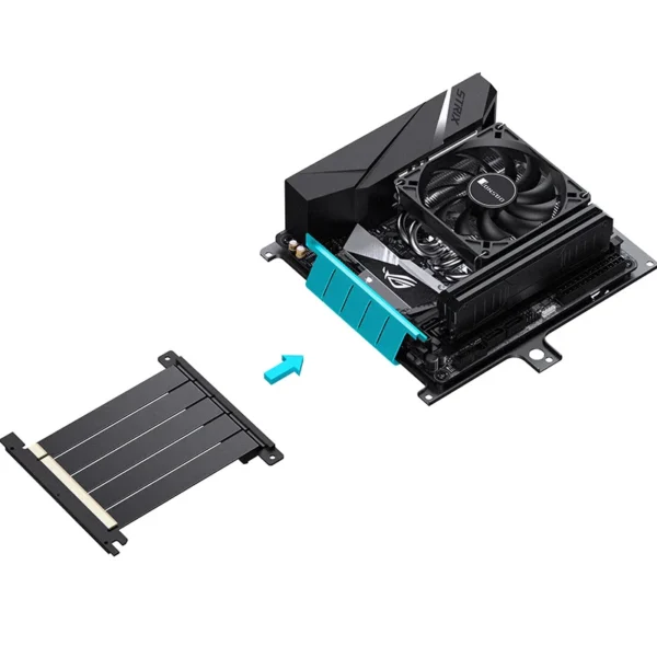 JONSBO N10/NV10 Chassis ITX MINI Full Aluminum Support 1U FLEX Power Supply Standing or Lying Computer Case - Image 6