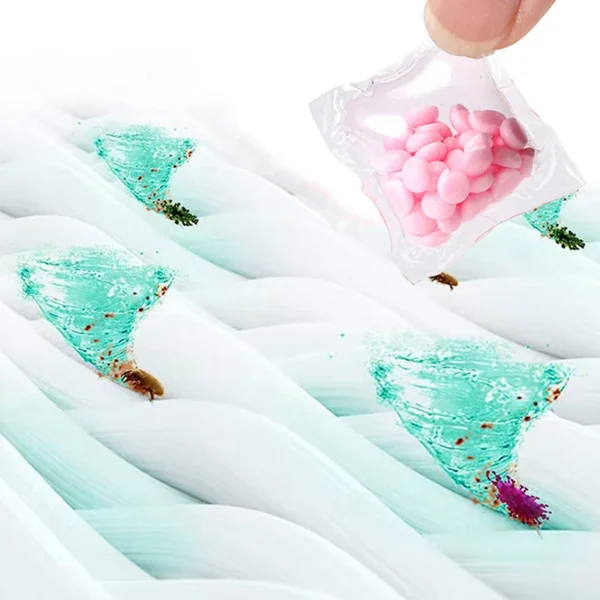 1pack Laundry Scent Beads Granule Detergent Capsule Ball for Washing Machine Soft Clothing Diffuser Perfum Scent Booster Beads - Image 2