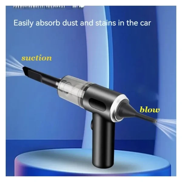 Car Vacuum Cleaner 12000PA Powerful Cleaning Machine Cars Cleaner Mini Wireless Portable Hand Held Cleaner for Home Appliance - Image 3