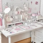 INS Style Punch-free Hole Board Wall Shelf Hooks Self-adhesive Desk Vertical Rack Accessories Hook Wall Decoration Organizer