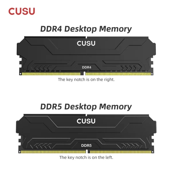 CUSU Ram DDR5 Memory 5600mhz 6400mhz DDR4 3200MHz 3600MHz 8gb DDR5 16gb 32gb UDIMM Desktop Memoria for Diy Gaming Computer - Image 2