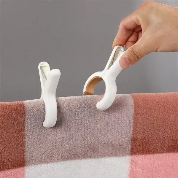 6Pcs Clips Towel Beach Clothes Clamps Chair Clip Hanging Plastic Chairs Large Laundry Drying Pegs Quilt Clothespins Pool Holder - Image 3