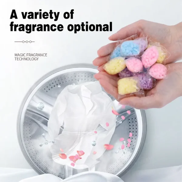 Laundry Fragrance Beads Granule Water Soluble Softener Pods Diffuser Perfume Washing Machine Tools for Soft Clothing - Image 5