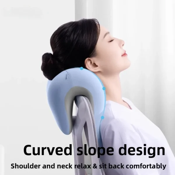 Office Chair Headrest Pillow Head Neck Shoulder Support Cushion Ergonomic Neck Rest Pillow Memory Foam Nap Sleeping Pillow