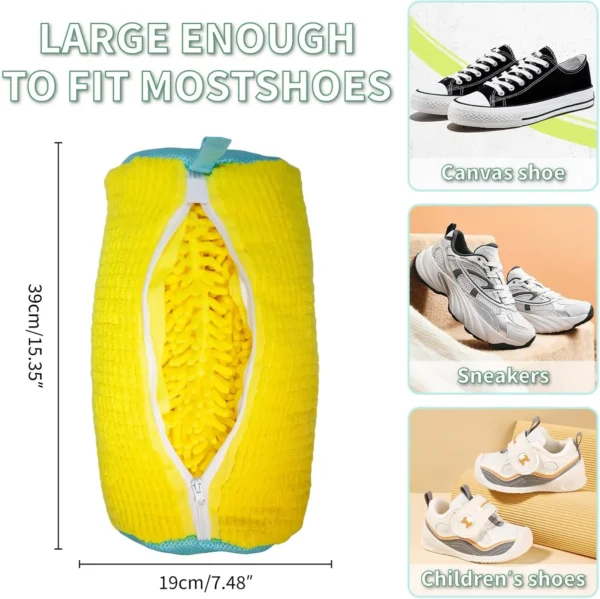 1 Pc Laundry Shoe Bag Shoe Washing Machine Bag for Washer and Dryer Bathroom Accessories Sneakers Washing Bags Laundry Bags - Image 3