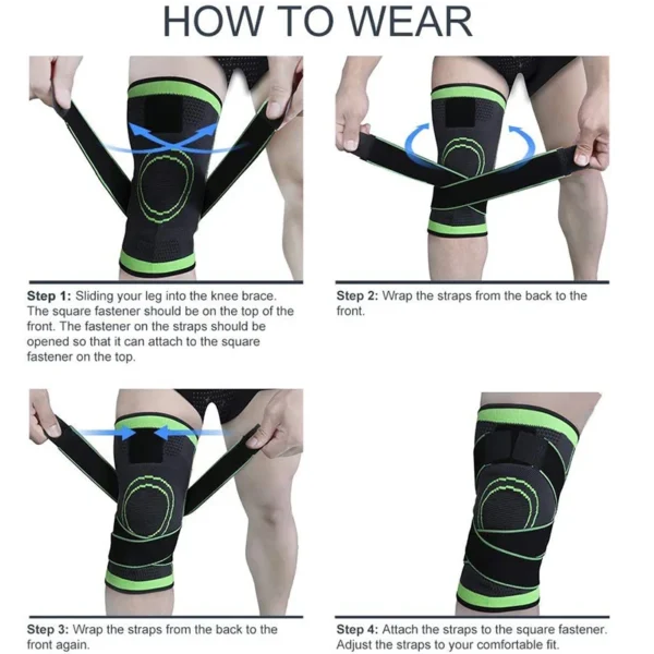 1 Pcs Summer New Knee Pads Braces Sports Support Kneepad Men Women for Arthritis Joints Protector Fitness Compression Sleeve - Image 5