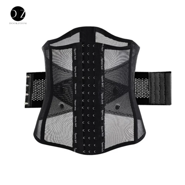 Shapewear Women Waist Trainer Body Shaper Shaping Mesh Tight Double Tummy Control Belt Corset Slim Sheath Flat Belly