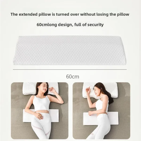 2025 Lumbar Support Pillow Back Support Memory Foam Pillow For Sleeping In Bed Waist Support Cushion For Lower Back Pain Relief - Image 3