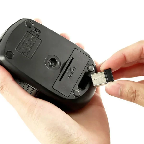 2.4G Wireless Mouse 2.4Ghz Gaming Mouse 6D Optical Wireless Mouse Slim Mini Noiseless Mice DPI1600 for Macbook PC Laptop - Image 5